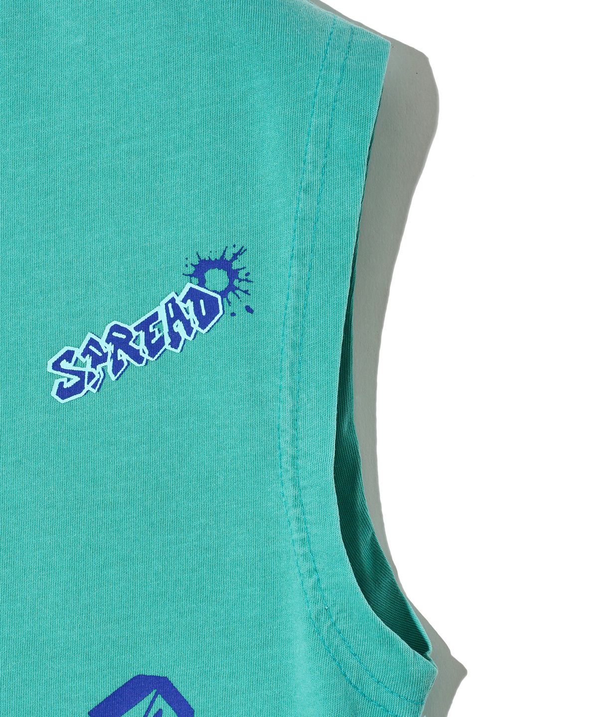 브라운브레스 키즈(BROWNBREATH KIDS) KIDS PIGMENT WASHING SLEEVELESS - MINT