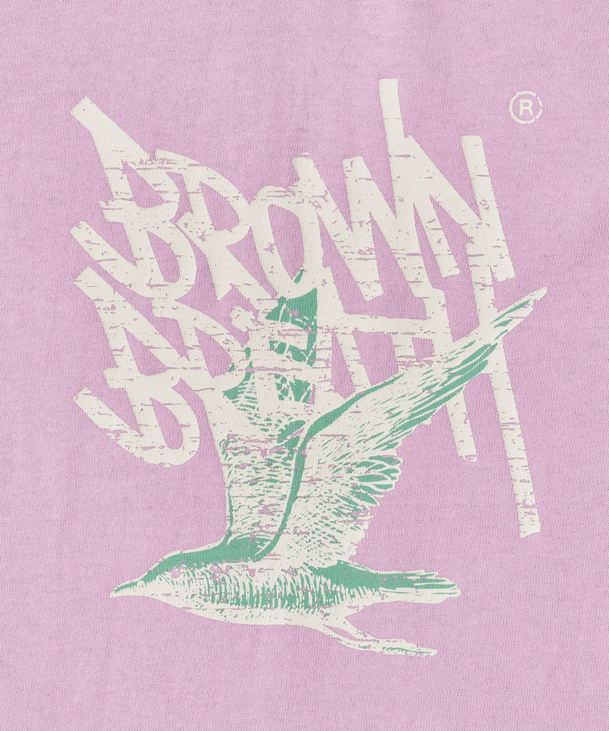 브라운브레스 키즈(BROWNBREATH KIDS) KIDS BE FREE TAG TEE - LAVENDER