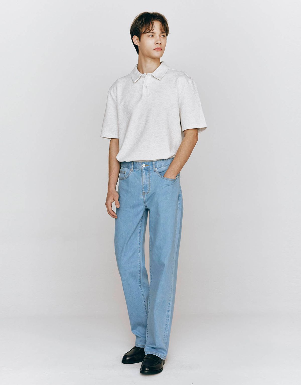 컨셉원(CONCEPTS1ONE) 텍스쳐드 폴로티 10015521/015521 [5color]