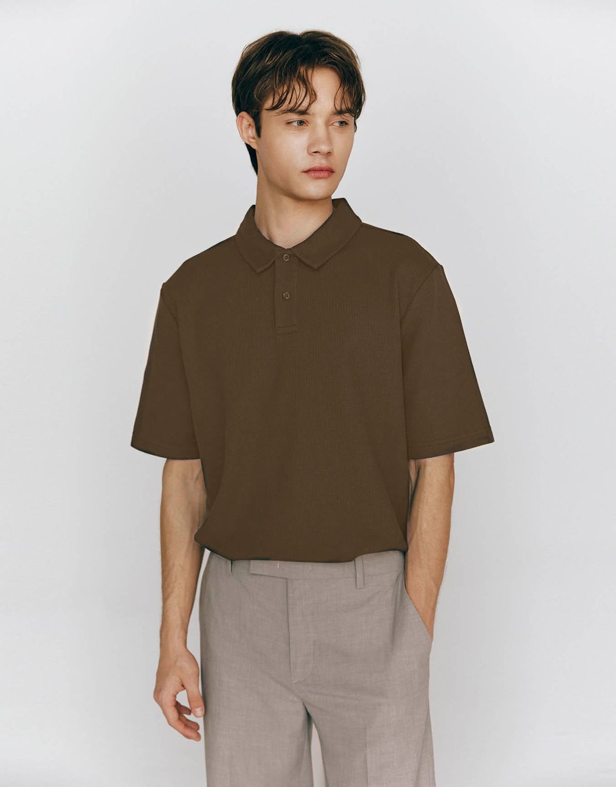 컨셉원(CONCEPTS1ONE) 텍스쳐드 폴로티 10015521/015521 [5color]