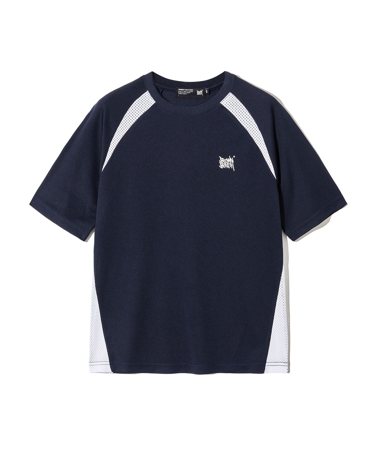 브라운브레스 키즈(BROWNBREATH KIDS) KIDS DONT CARE TAG TEE - NAVY