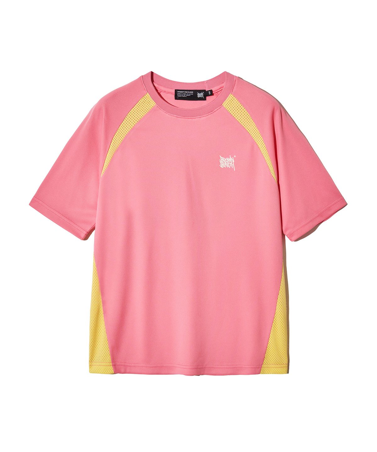 브라운브레스 키즈(BROWNBREATH KIDS) KIDS DONT CARE TAG TEE - PINK