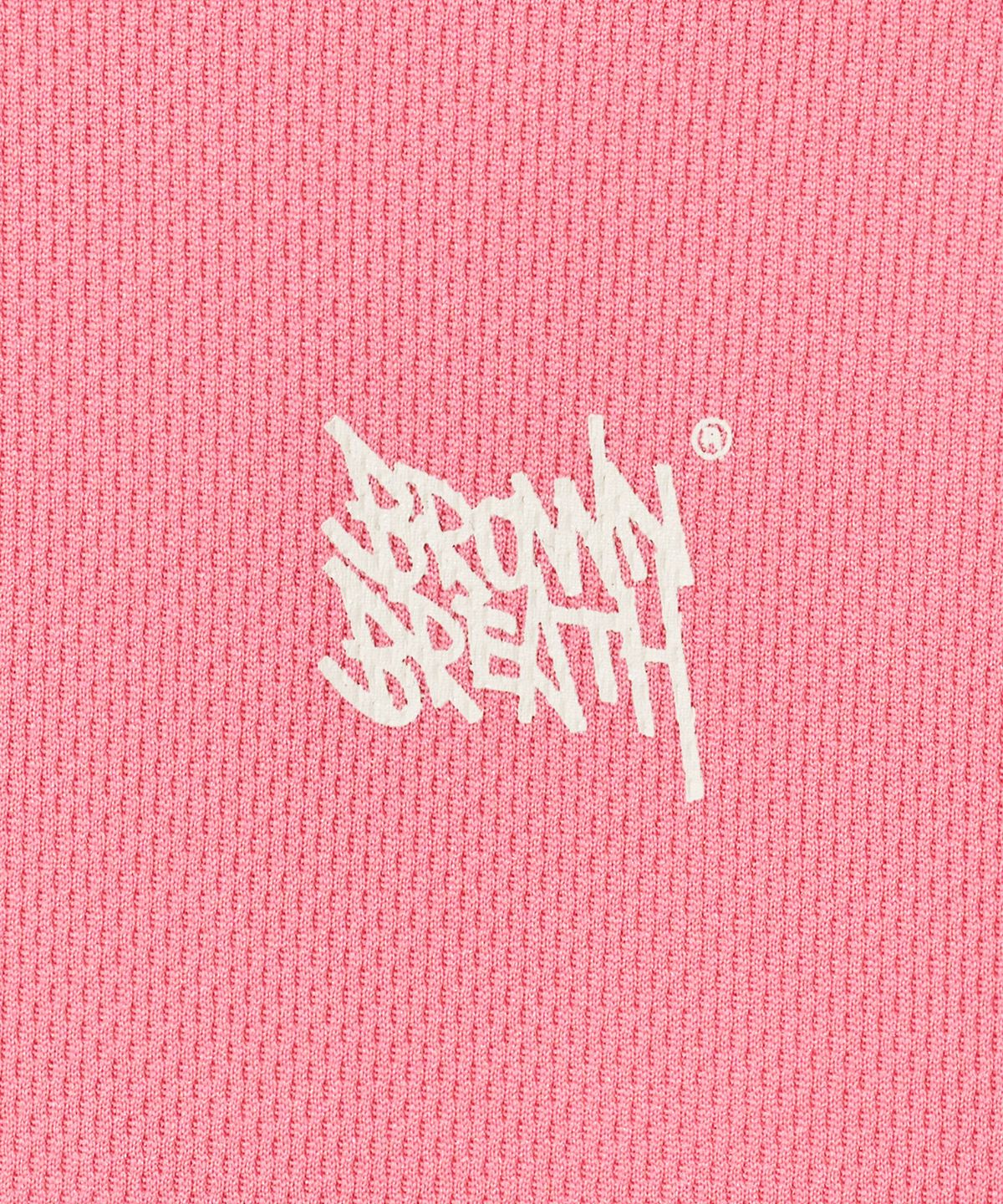 브라운브레스 키즈(BROWNBREATH KIDS) KIDS DONT CARE TAG TEE - PINK
