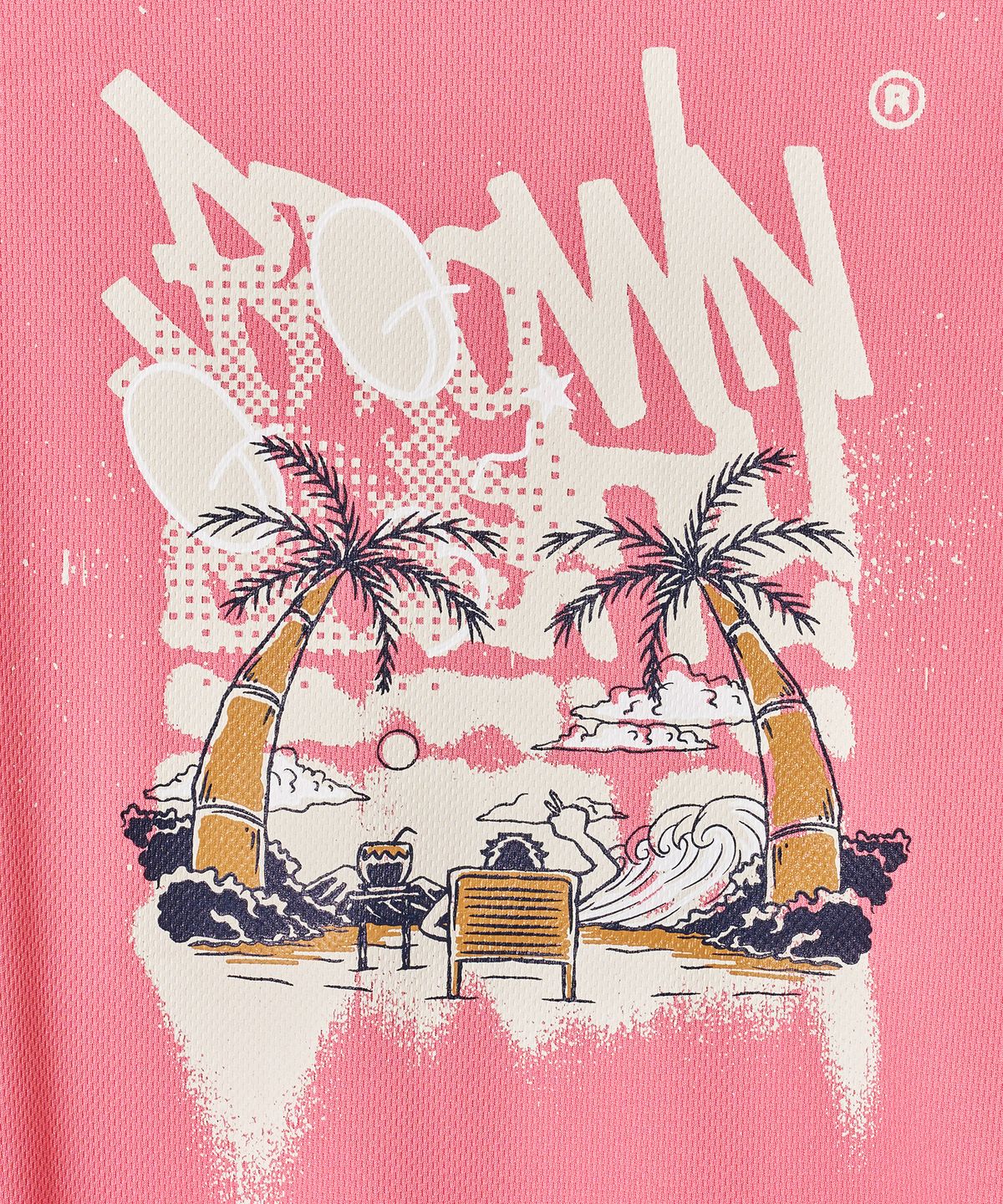 브라운브레스 키즈(BROWNBREATH KIDS) KIDS DONT CARE TAG TEE - PINK
