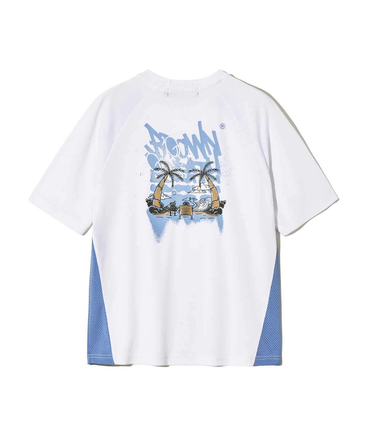브라운브레스 키즈(BROWNBREATH KIDS) KIDS DONT CARE TAG TEE - WHITE