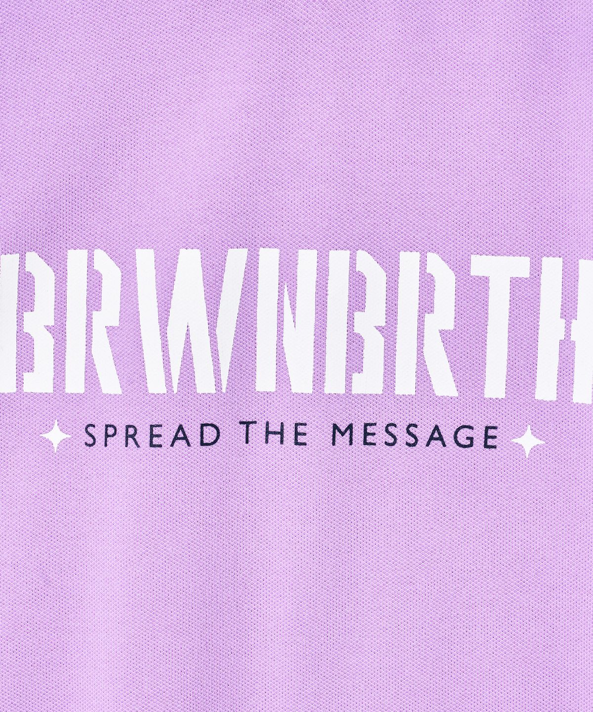 브라운브레스 키즈(BROWNBREATH KIDS) KIDS BB BLOCK TEE - PURPLE