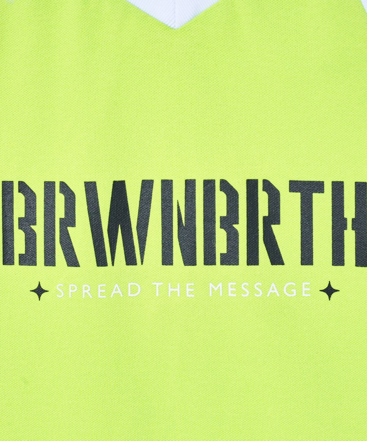 브라운브레스 키즈(BROWNBREATH KIDS) KIDS BB BLOCK TEE - GREEN