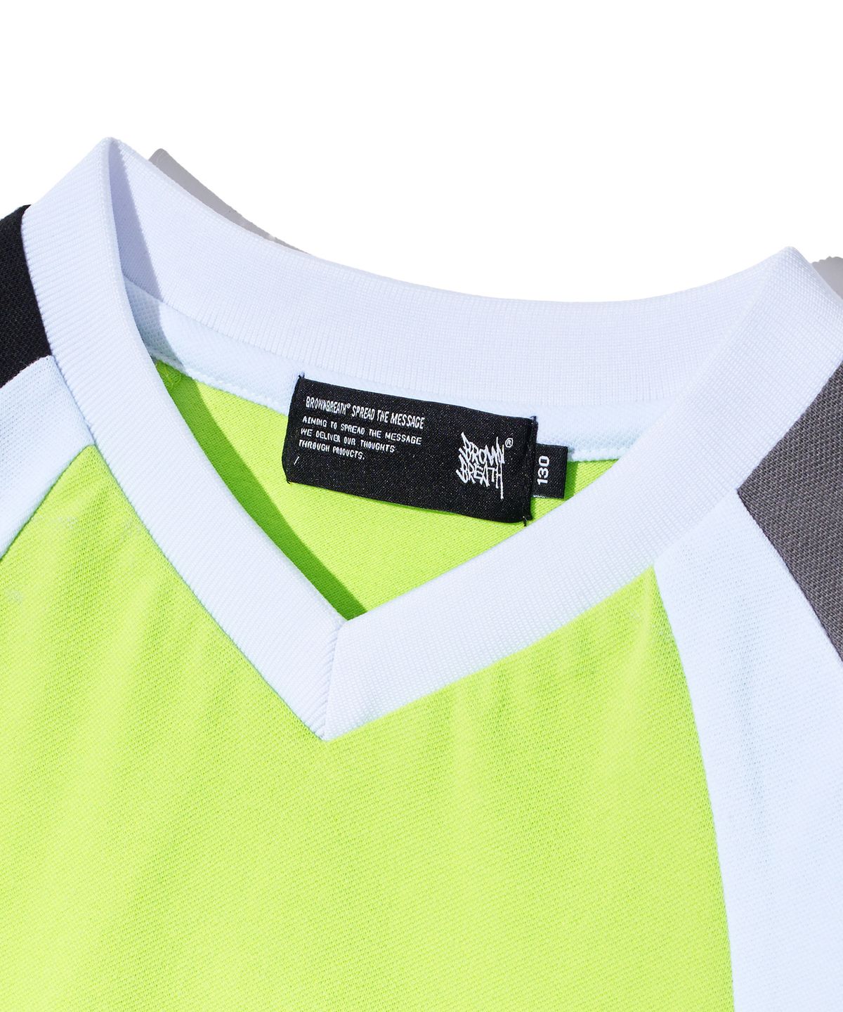 브라운브레스 키즈(BROWNBREATH KIDS) KIDS BB BLOCK TEE - GREEN