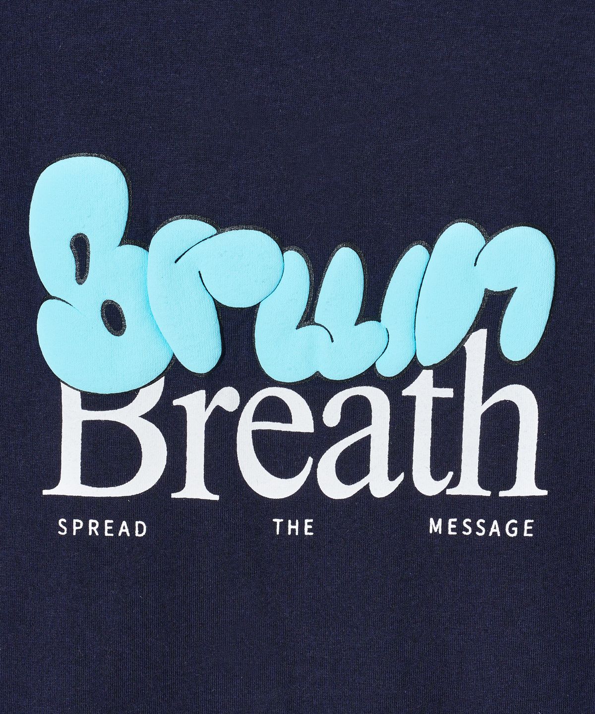브라운브레스 키즈(BROWNBREATH KIDS) KIDS LAYERED TEE - NAVY