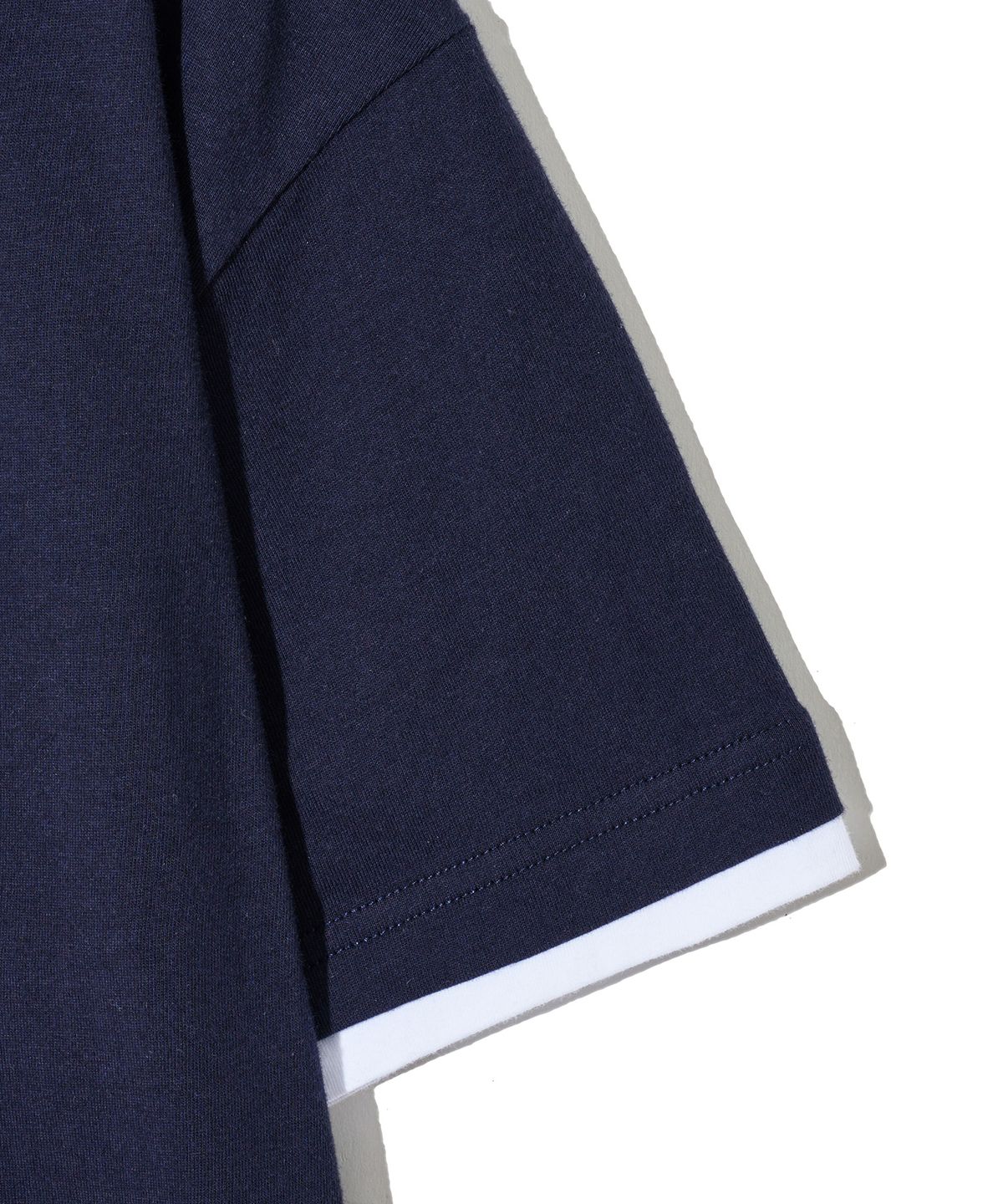 브라운브레스 키즈(BROWNBREATH KIDS) KIDS LAYERED TEE - NAVY