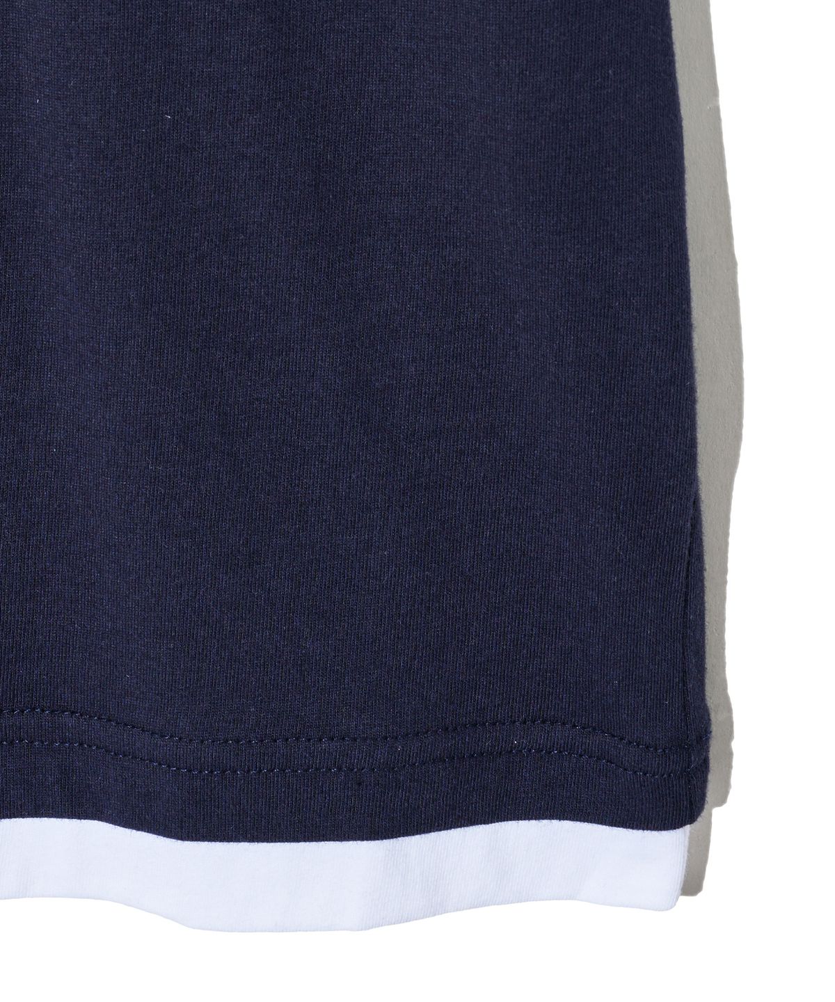 브라운브레스 키즈(BROWNBREATH KIDS) KIDS LAYERED TEE - NAVY