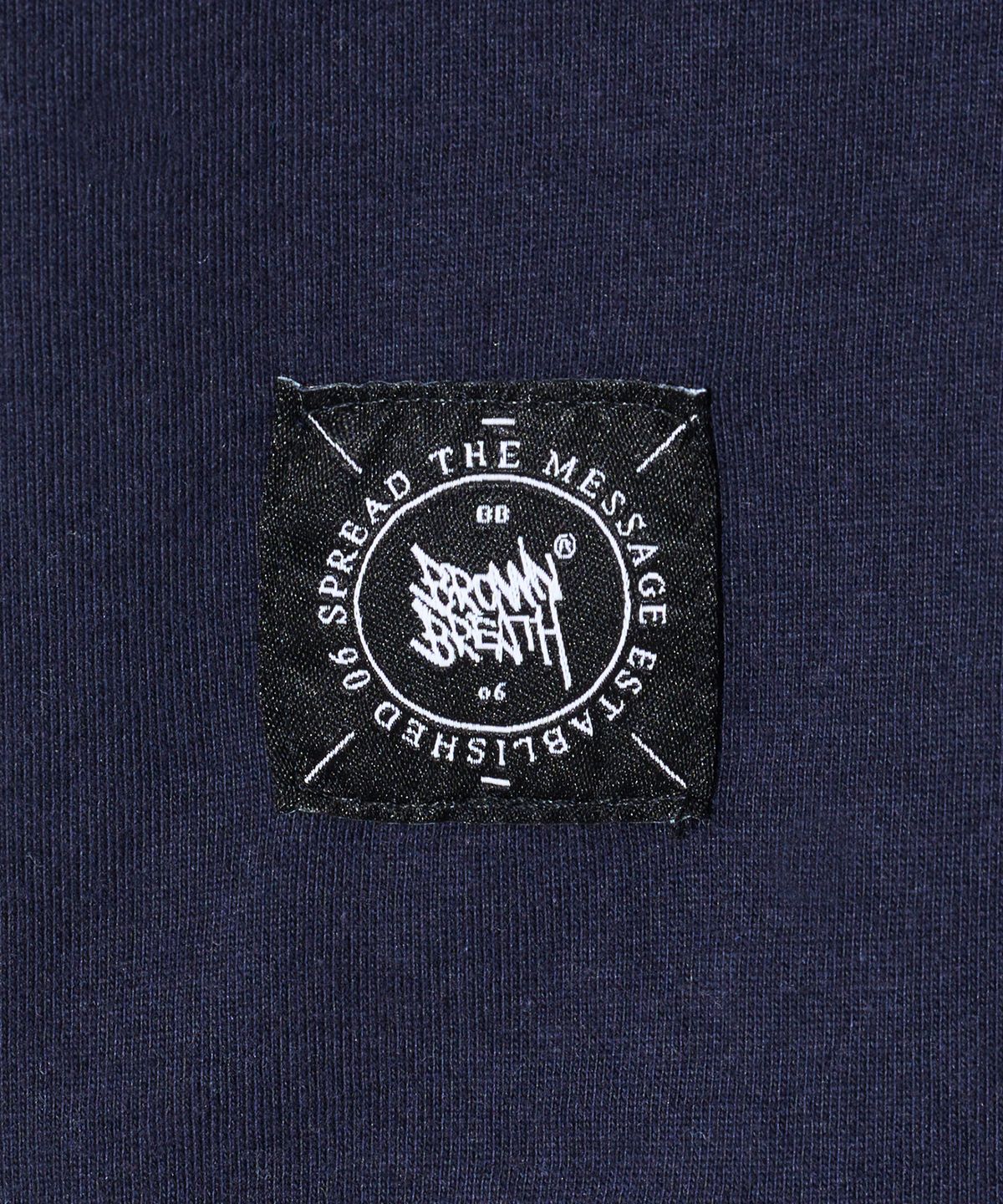 브라운브레스 키즈(BROWNBREATH KIDS) KIDS LAYERED TEE - NAVY