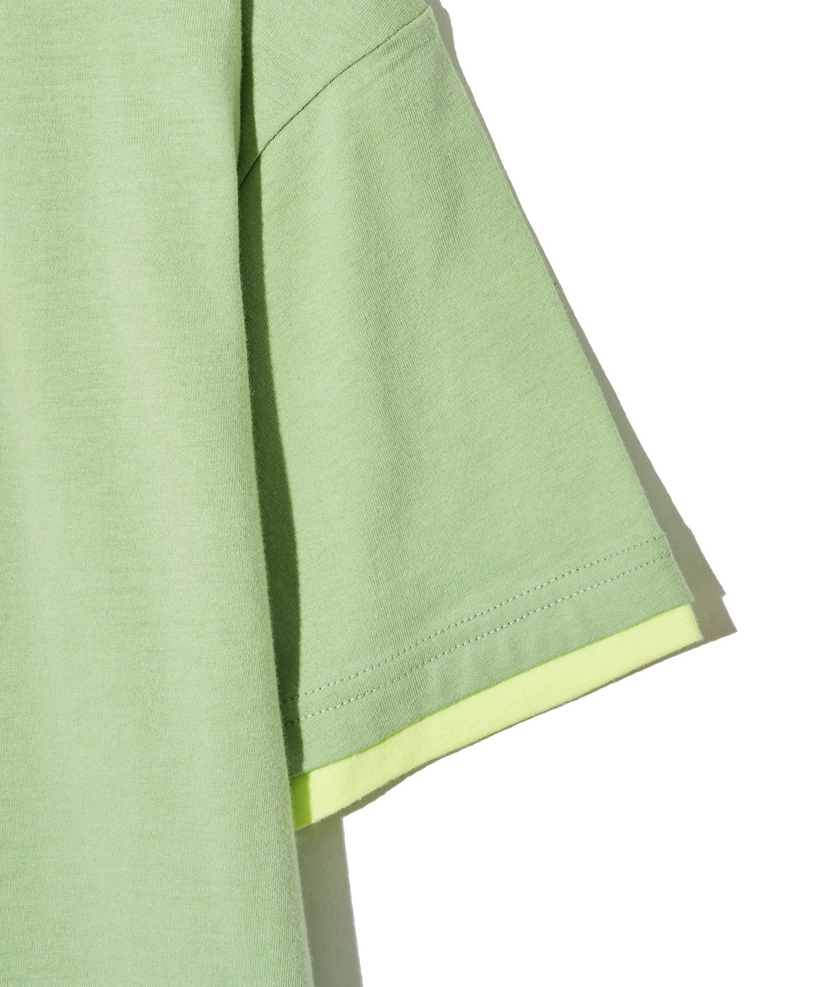 브라운브레스 키즈(BROWNBREATH KIDS) KIDS LAYERED TEE - GREEN