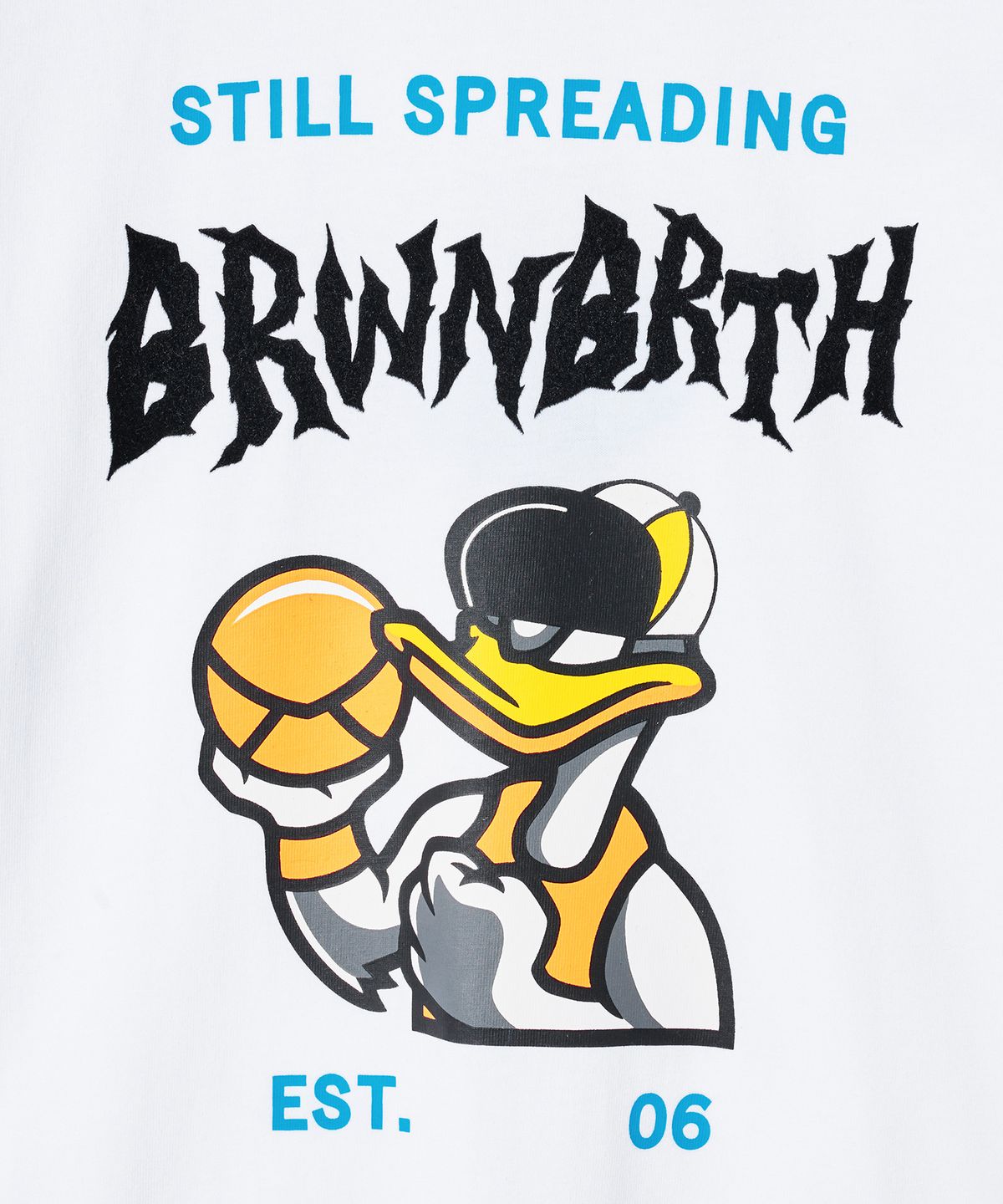 브라운브레스 키즈(BROWNBREATH KIDS) KIDS CARTOON TEE - WHITE