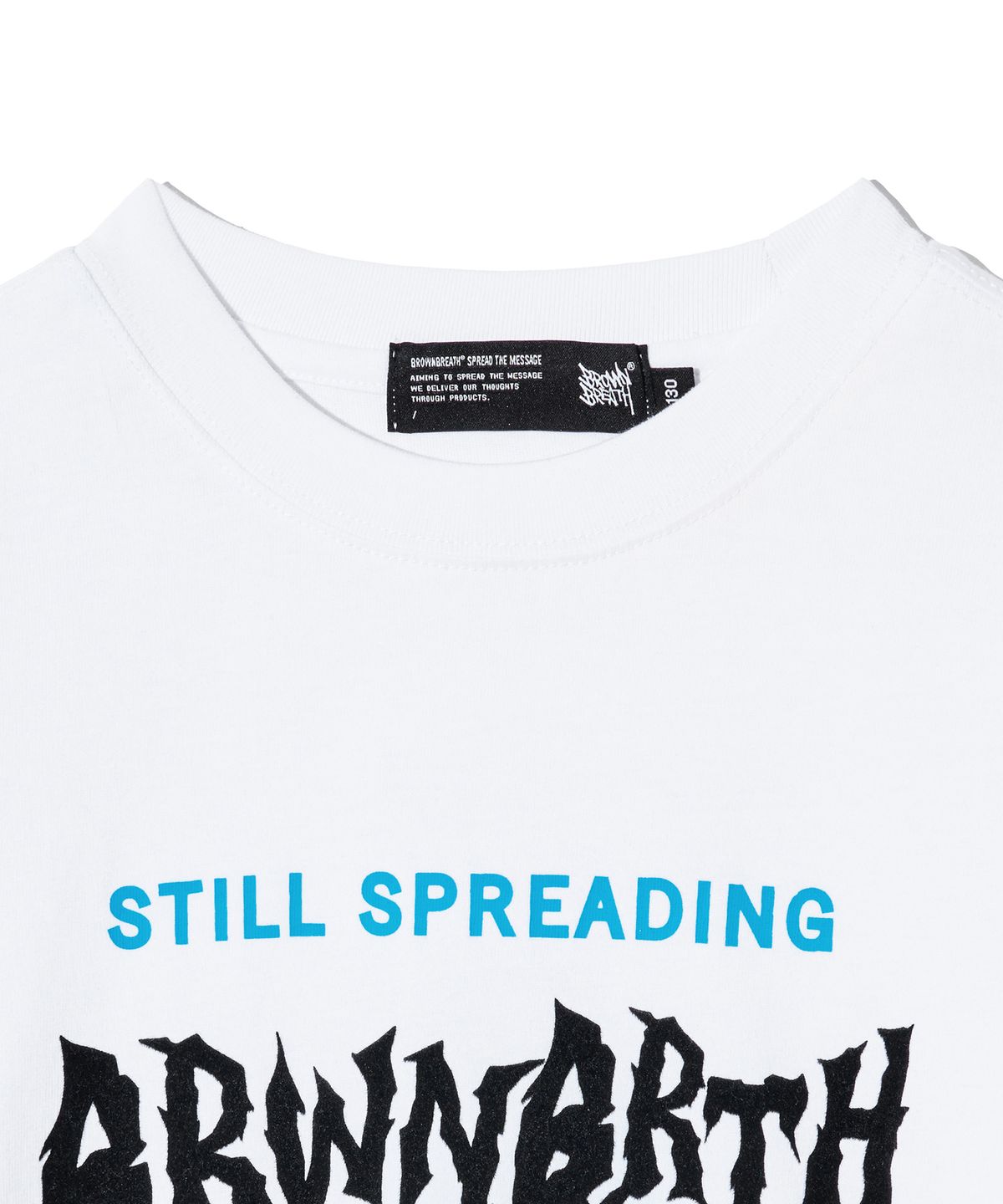브라운브레스 키즈(BROWNBREATH KIDS) KIDS CARTOON TEE - WHITE