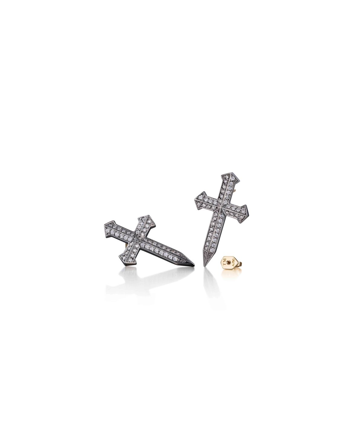 트렌카디즘(TRENCADISM) 알렉산더 귀걸이 18K 골드  다이아몬드 이어링 ALEXANDER Earring AXE20BP
