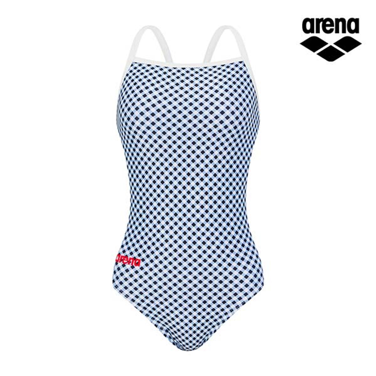 아레나(ARENA) 체크메이트 원피스 크로스 스트랩백 A5SL1PL64BLK