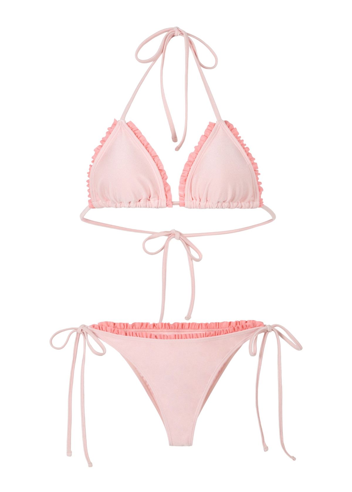 필즈라이크썸머(FEELS LIKE SUMMER) COTTON CANDY FRILL BIKINI