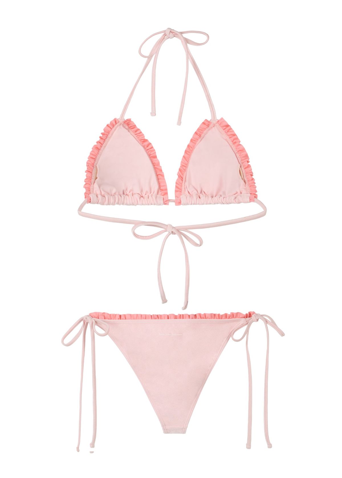 필즈라이크썸머(FEELS LIKE SUMMER) COTTON CANDY FRILL BIKINI