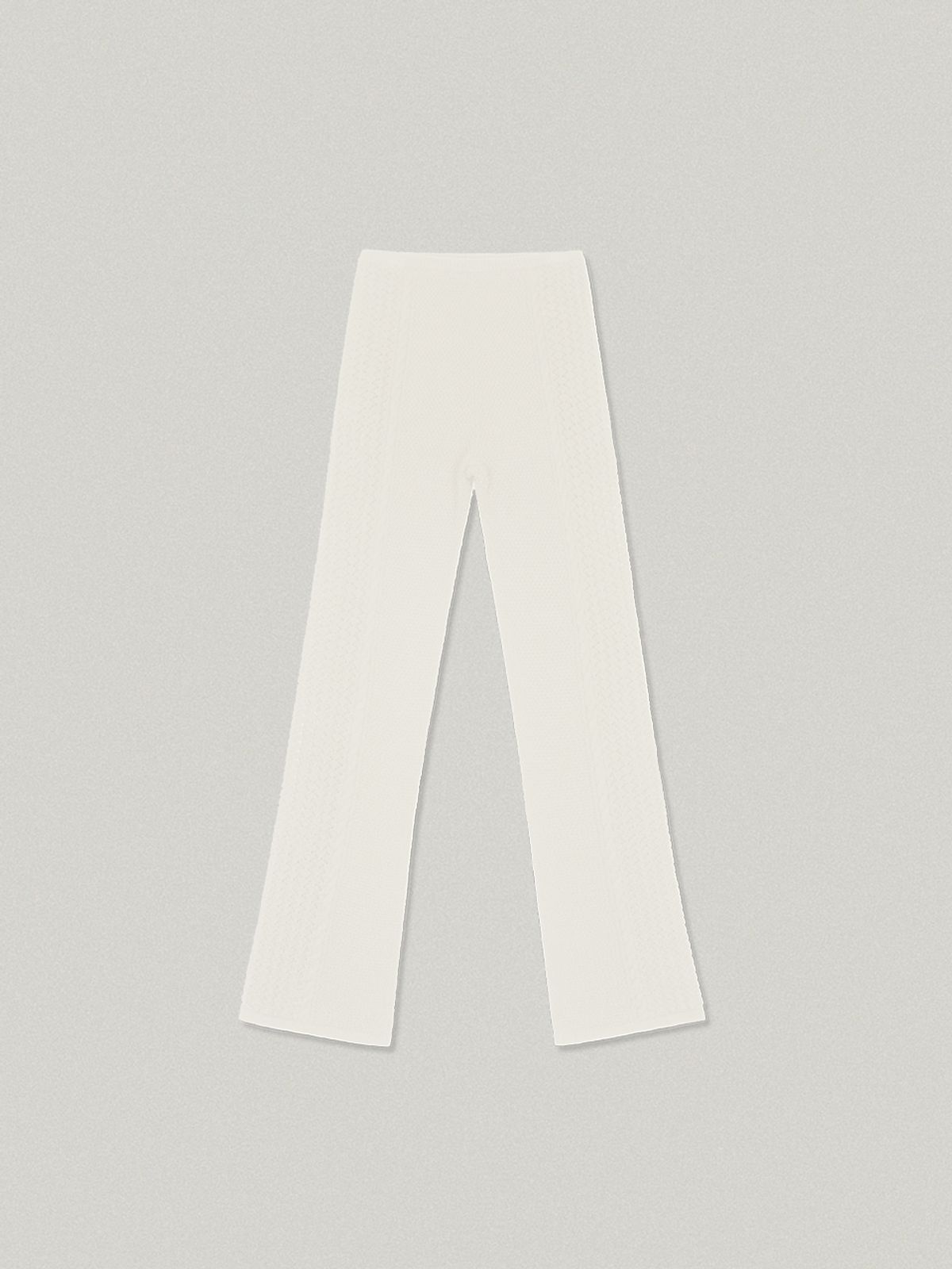 폴뉴아(FOLNUA) APRON WRAP SKIRT PANTS SET [IVORY]