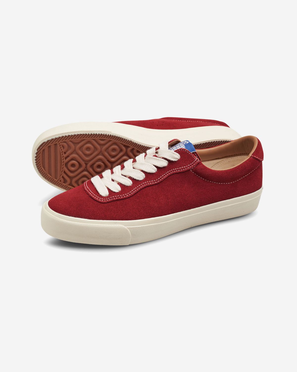 라스트리조트(LAST RESORT) VM001 SUEDE LO [OLD RED/WHITE]