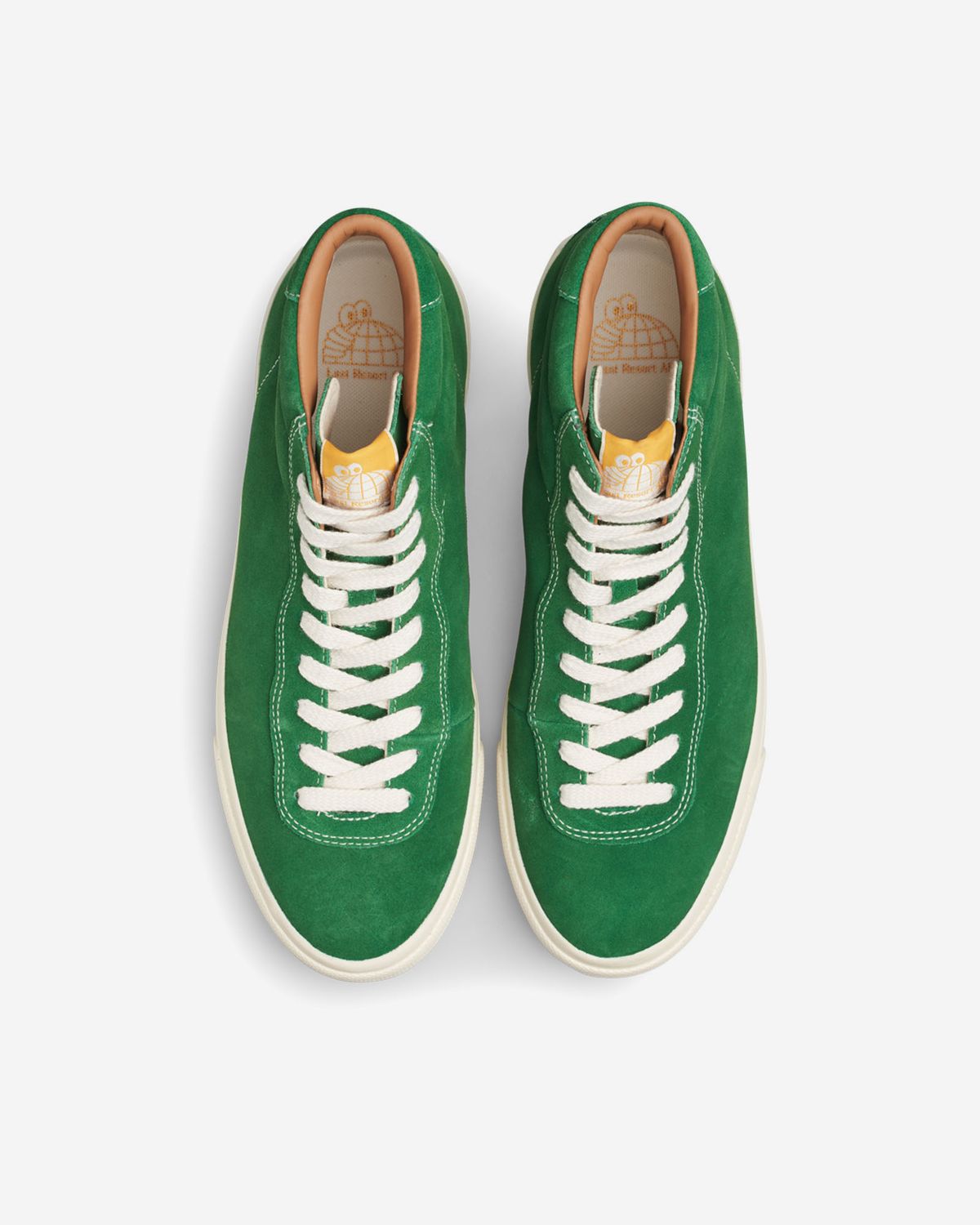 라스트리조트(LAST RESORT) VM001 SUEDE HI [KELLY GREEN/WHITE]