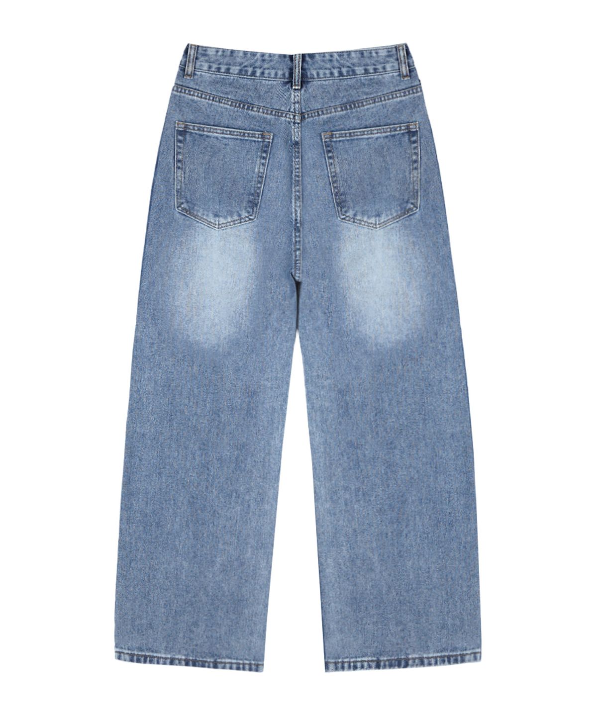 랜덤오프(RANDOMOFF) BTB : WAVE WASHING JEANS [BLUE CORE]