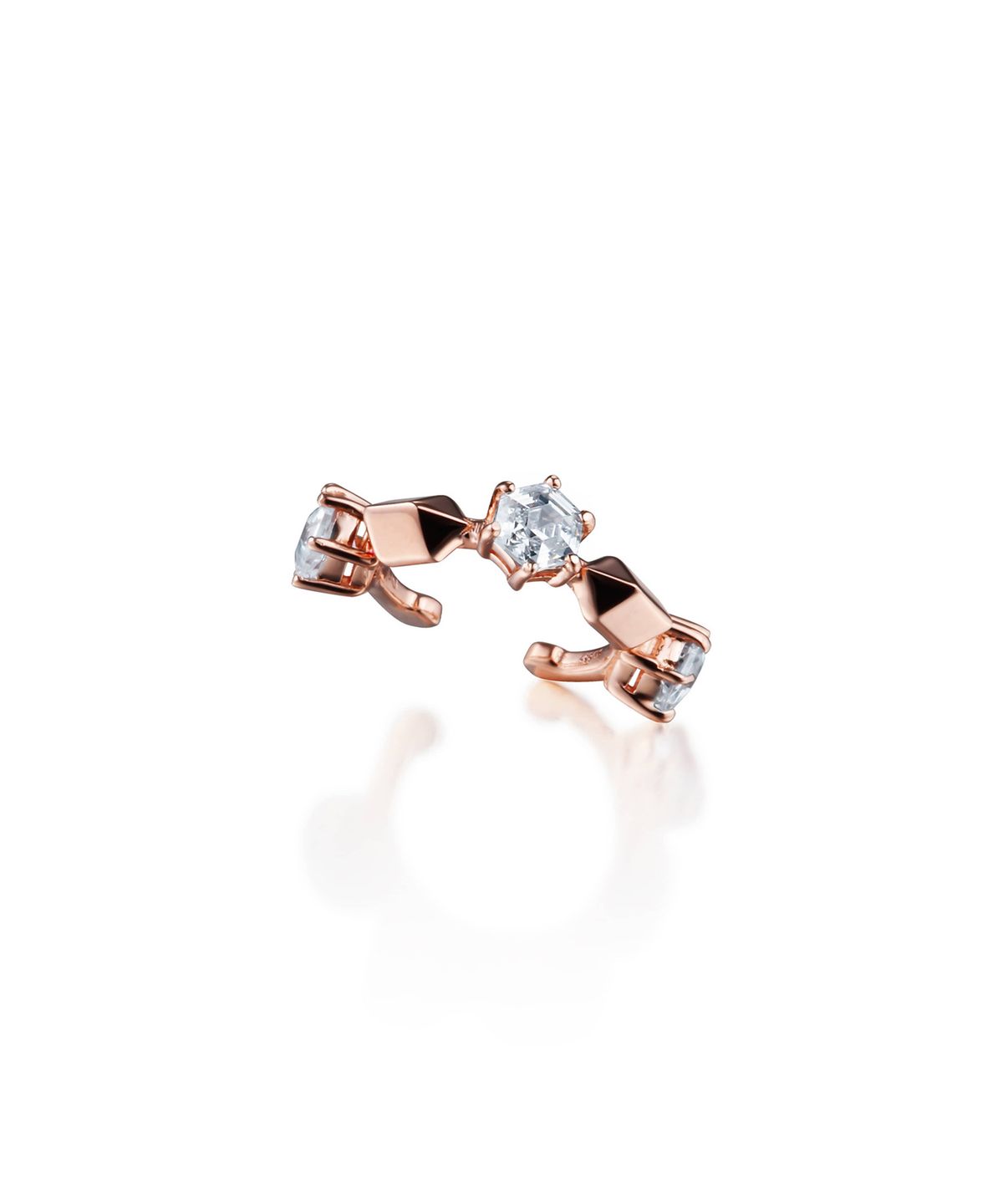 트렌카디즘(TRENCADISM) 던컨 14K 골드 이어커프 DUNCAN_Ear Cuff_DCE15EC