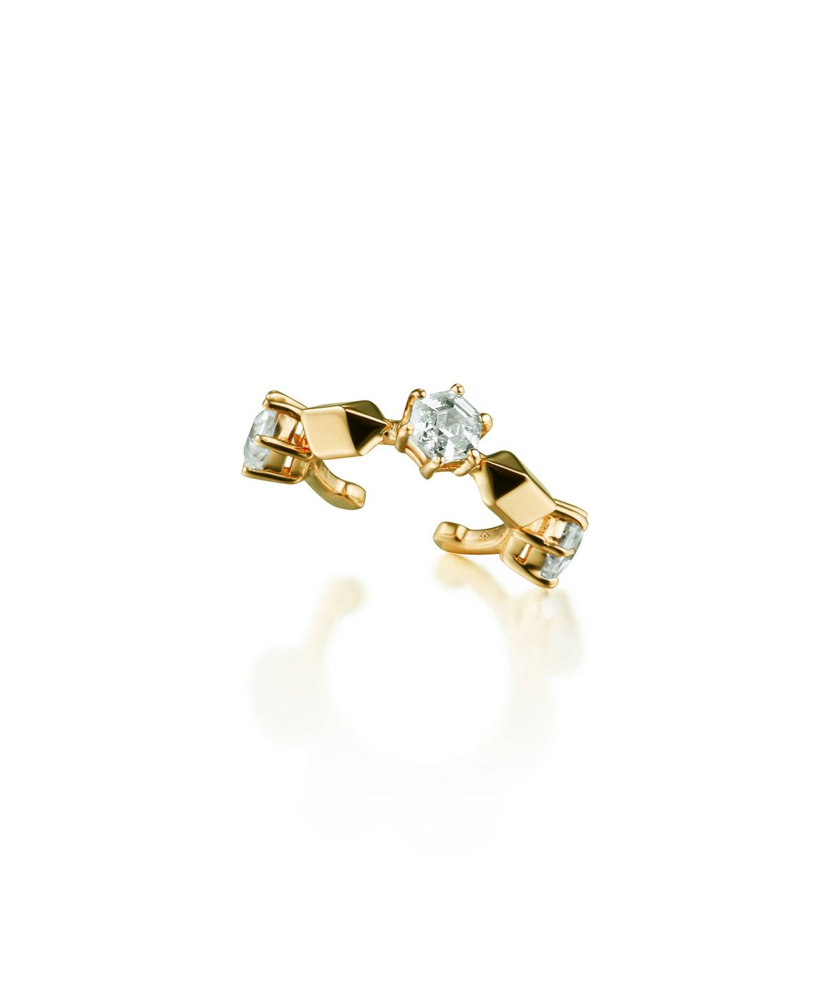 트렌카디즘(TRENCADISM) 던컨 14K 골드 이어커프 DUNCAN_Ear Cuff_DCE15EC