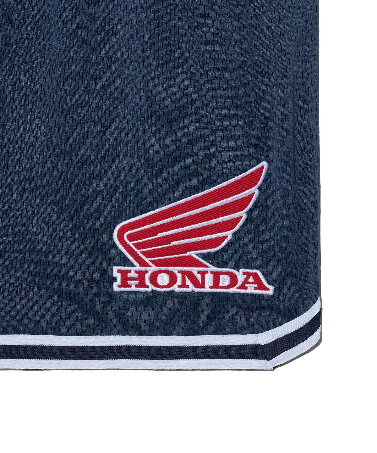 핍스 모터사이클(PHYPS MOTORCYCLE) Lip Mesh Jersey Shorts Navy