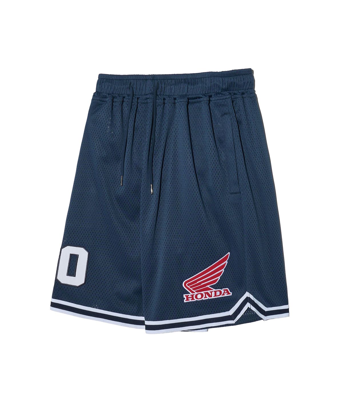 핍스 모터사이클(PHYPS MOTORCYCLE) Lip Mesh Jersey Shorts Navy