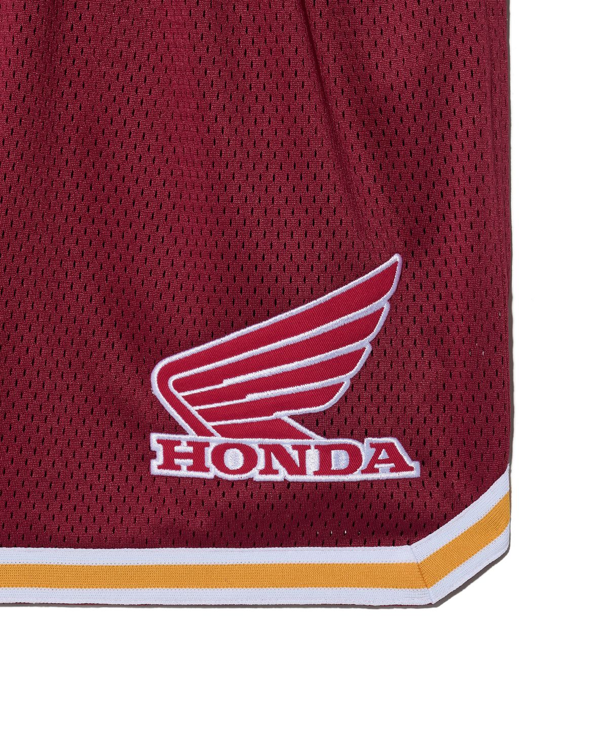 핍스 모터사이클(PHYPS MOTORCYCLE) Lip Mesh Jersey Shorts Red