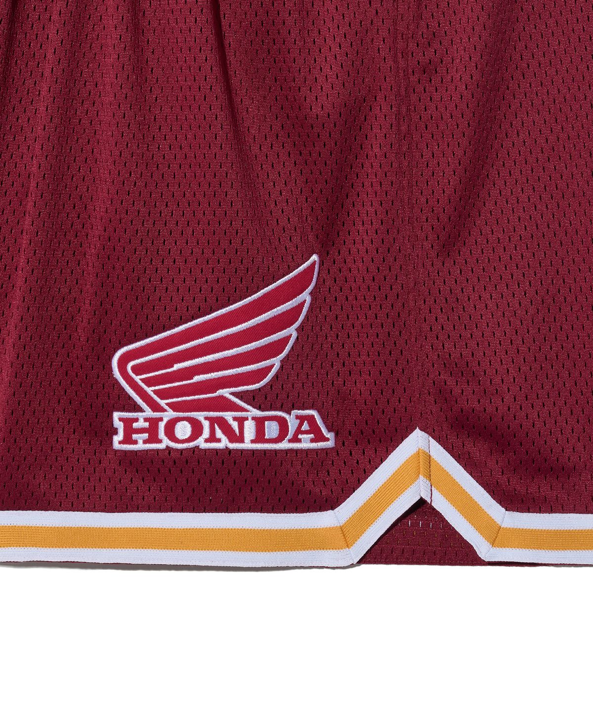 핍스 모터사이클(PHYPS MOTORCYCLE) Lip Mesh Jersey Shorts Red