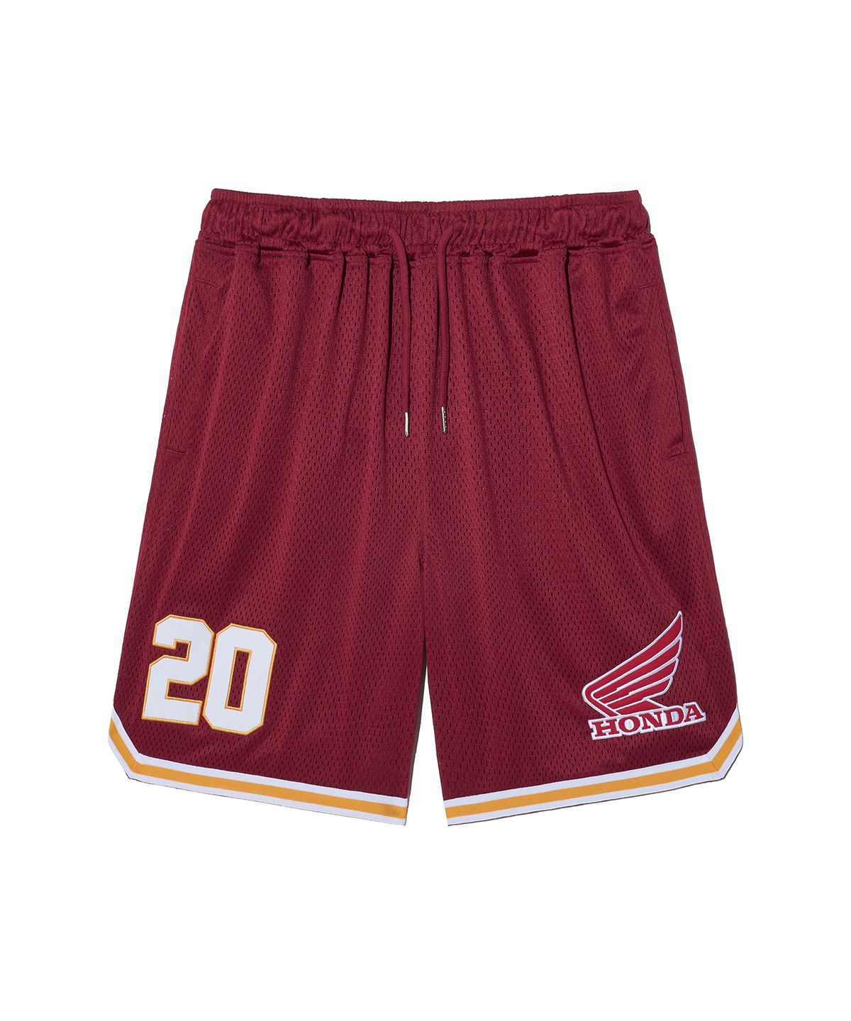 핍스 모터사이클(PHYPS MOTORCYCLE) Lip Mesh Jersey Shorts Red