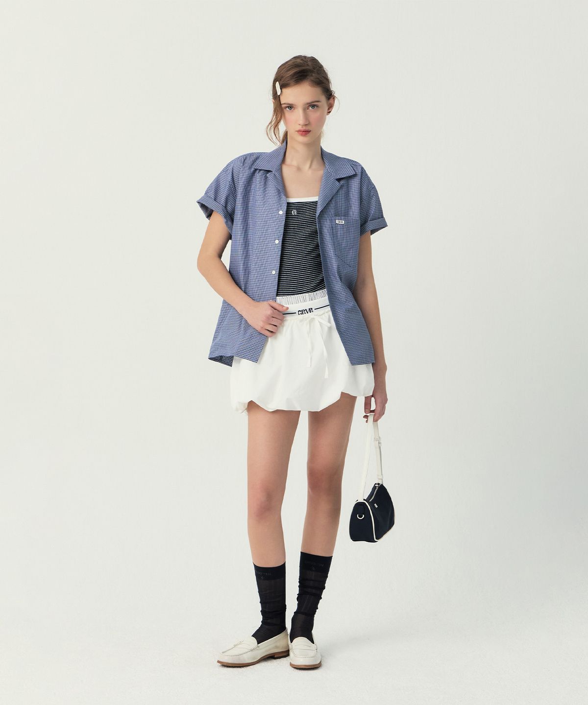 그로브(GROVE) LAKE BODY SLEEVELESS (NAVY)