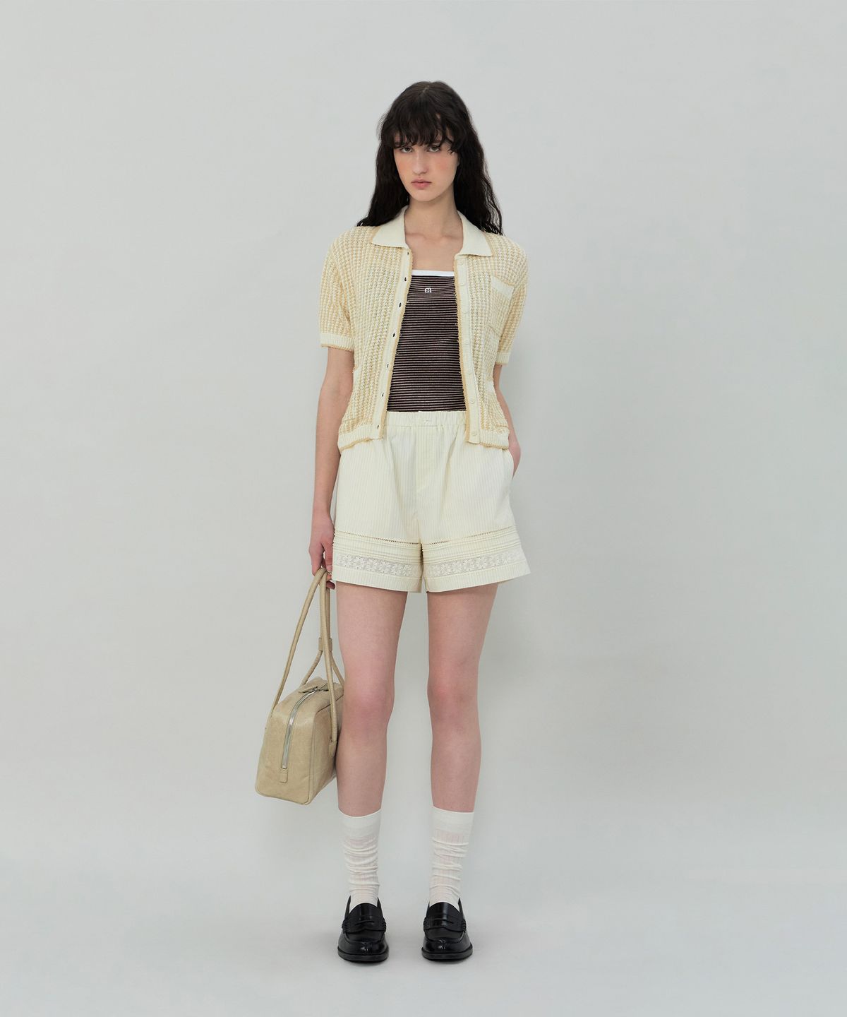 그로브(GROVE) LAKE BODY SLEEVELESS (BROWN)