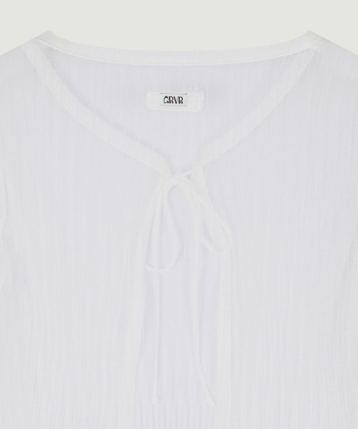 그로브(GROVE) DION SHEER CARDIGAN (WHITE)