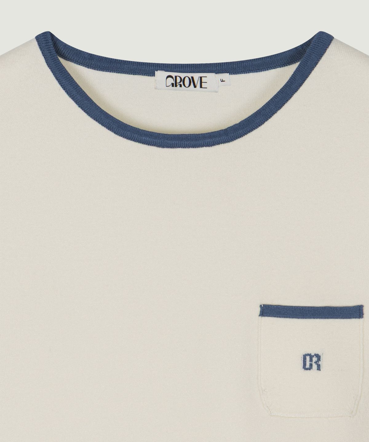 그로브(GROVE) JESSE KNIT TOP (IVORY)