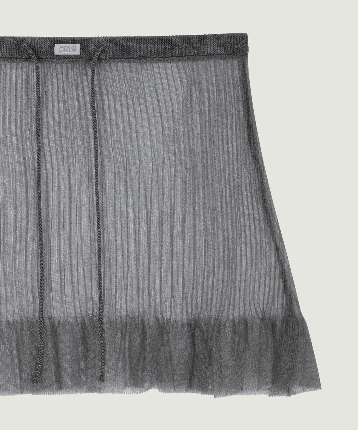 그로브(GROVE) DION SHEER SKIRT (GREY)
