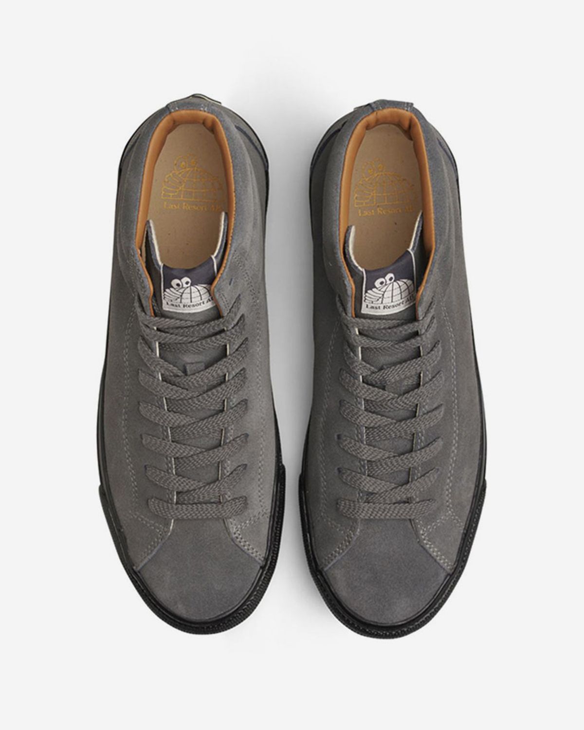 라스트리조트(LAST RESORT) VM003 SUEDE HI [STEEL GREY/BLACK]
