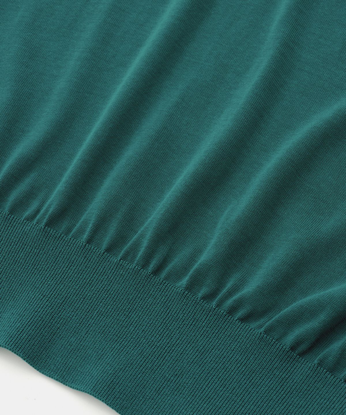 어나더 오피스(ANOTHER OFFICE) Layer Silk Knit Vest (Turquise)