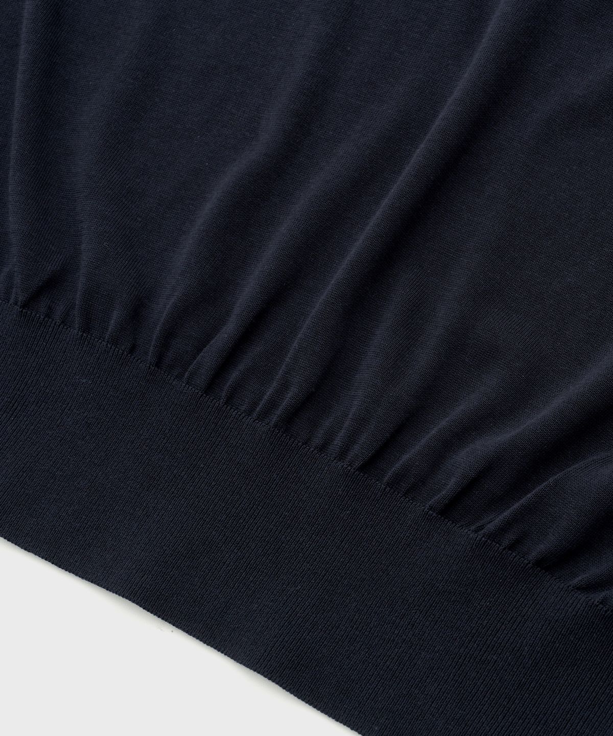 어나더 오피스(ANOTHER OFFICE) Layer Silk Knit Vest (Dark Navy)
