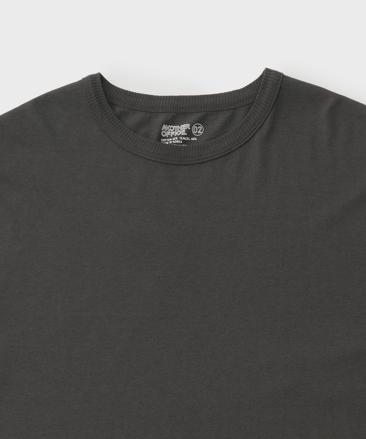 어나더 오피스(ANOTHER OFFICE) Weekly Tee (Charcoal)