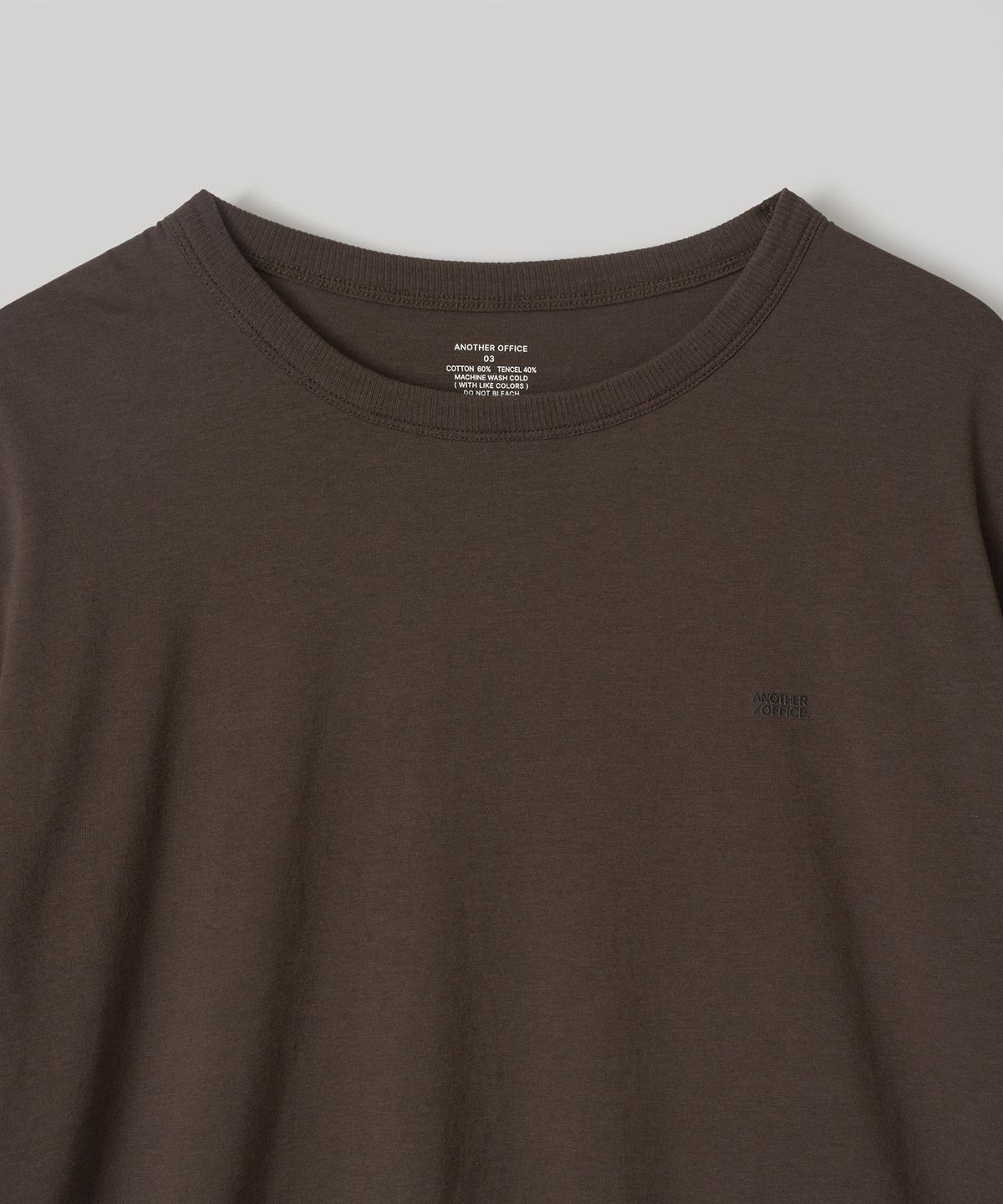 어나더 오피스(ANOTHER OFFICE) Weekly T (Brown)