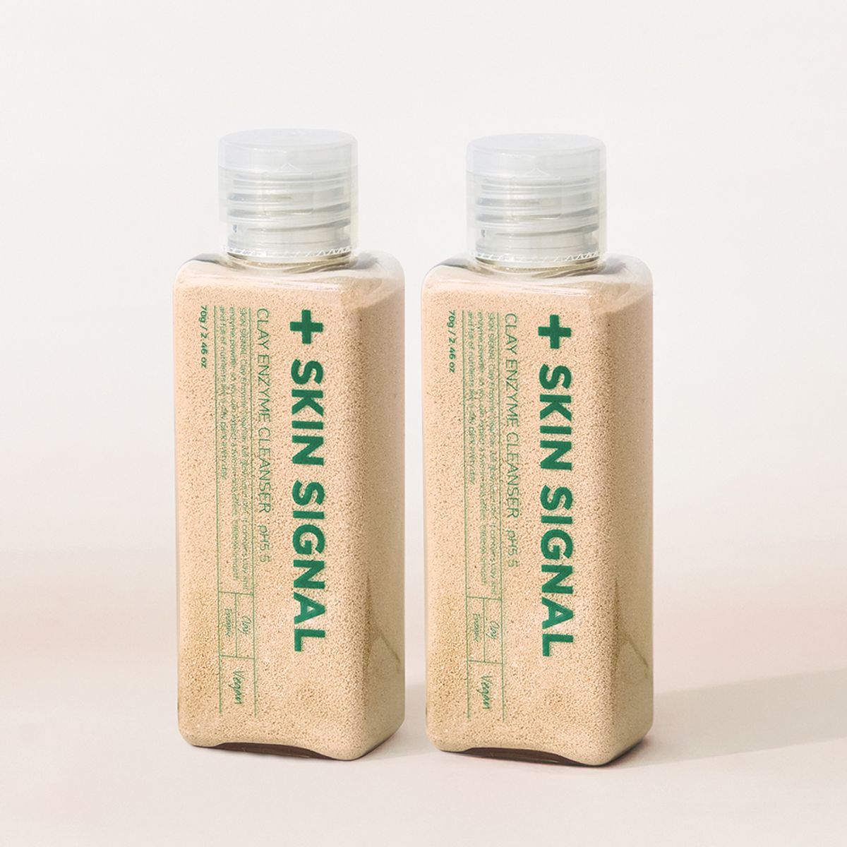 스킨시그널(SKINSIGNAL) 효소클렌저 2종 세트 (핑크, 그린, 화이트 택2)+ (단독) 샤쉐 2매 증정