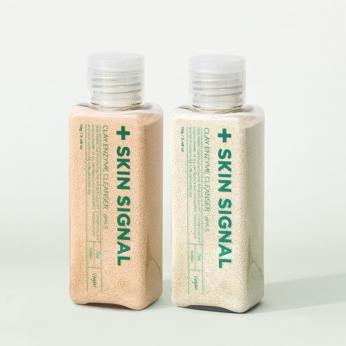 스킨시그널(SKINSIGNAL) 효소클렌저 2종 세트 (핑크, 그린, 화이트 택2)+ (단독) 샤쉐 2매 증정