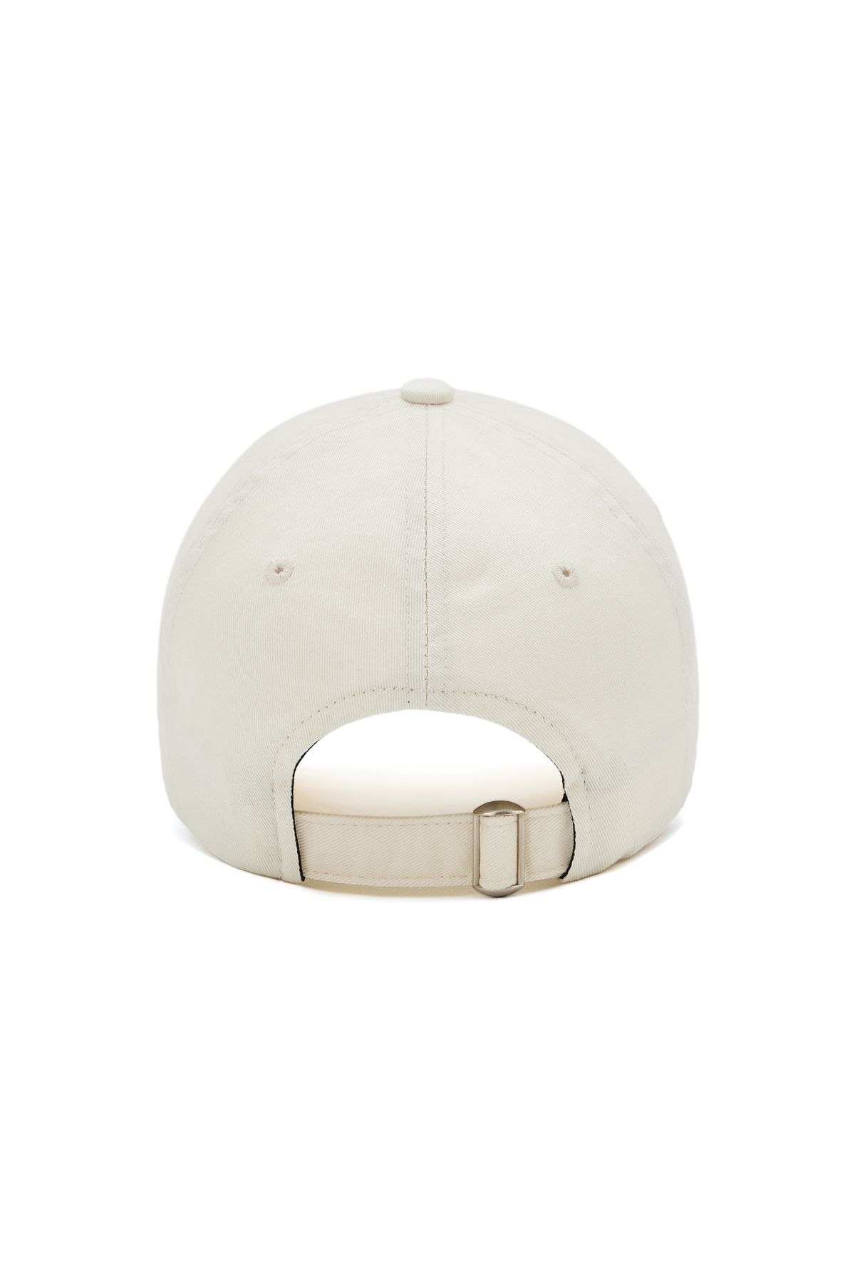 다이닛(DEINET) DEINET BIG LOGO CAP IN IVORY