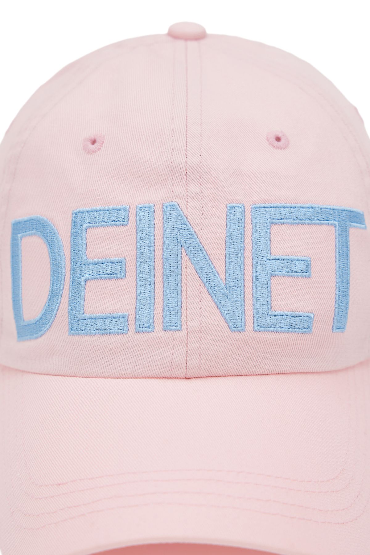 다이닛(DEINET) DEINET BIG LOGO CAP IN PINK