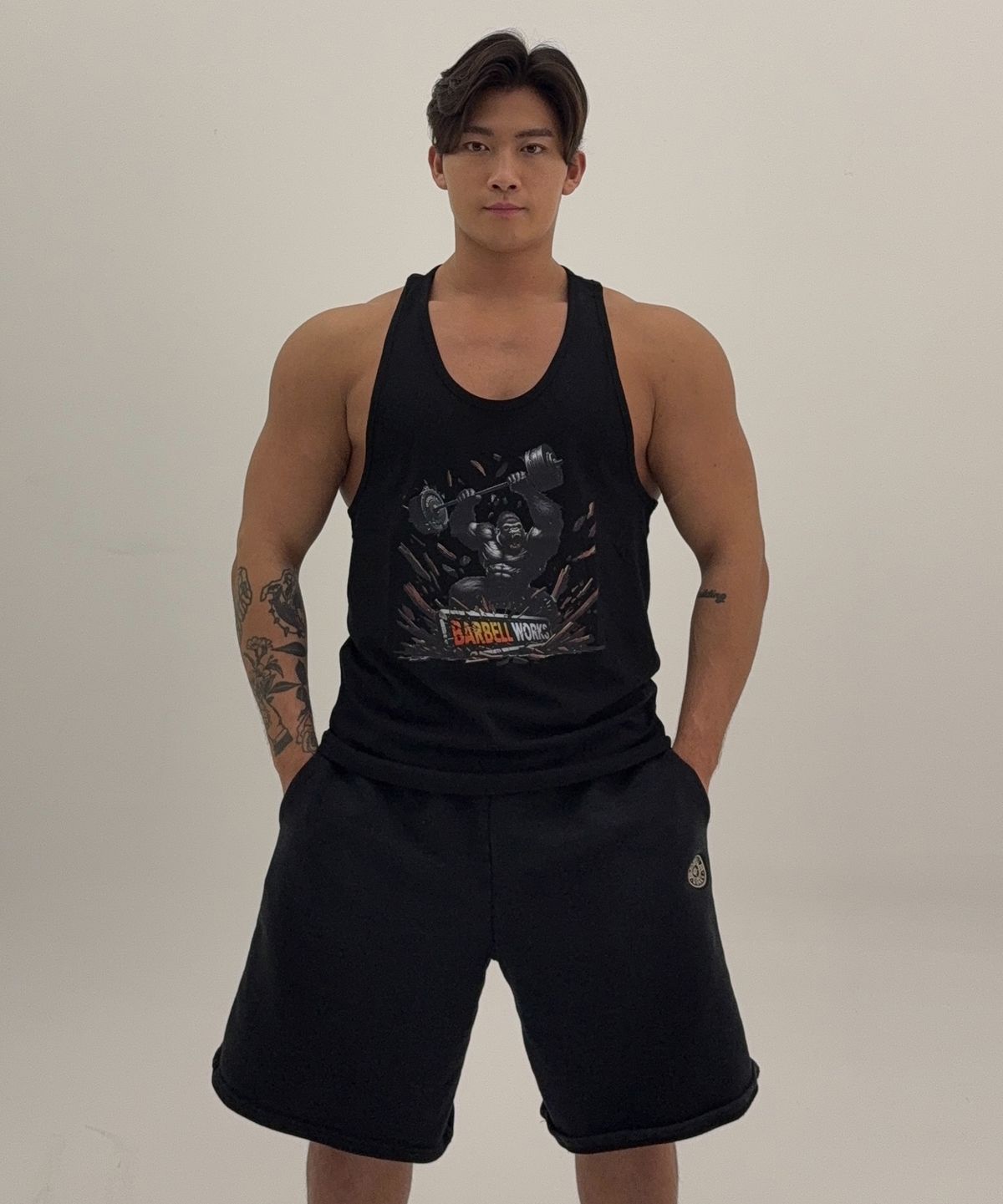 바벨웍스(BARBELLWORKS) 탱크탑 나시