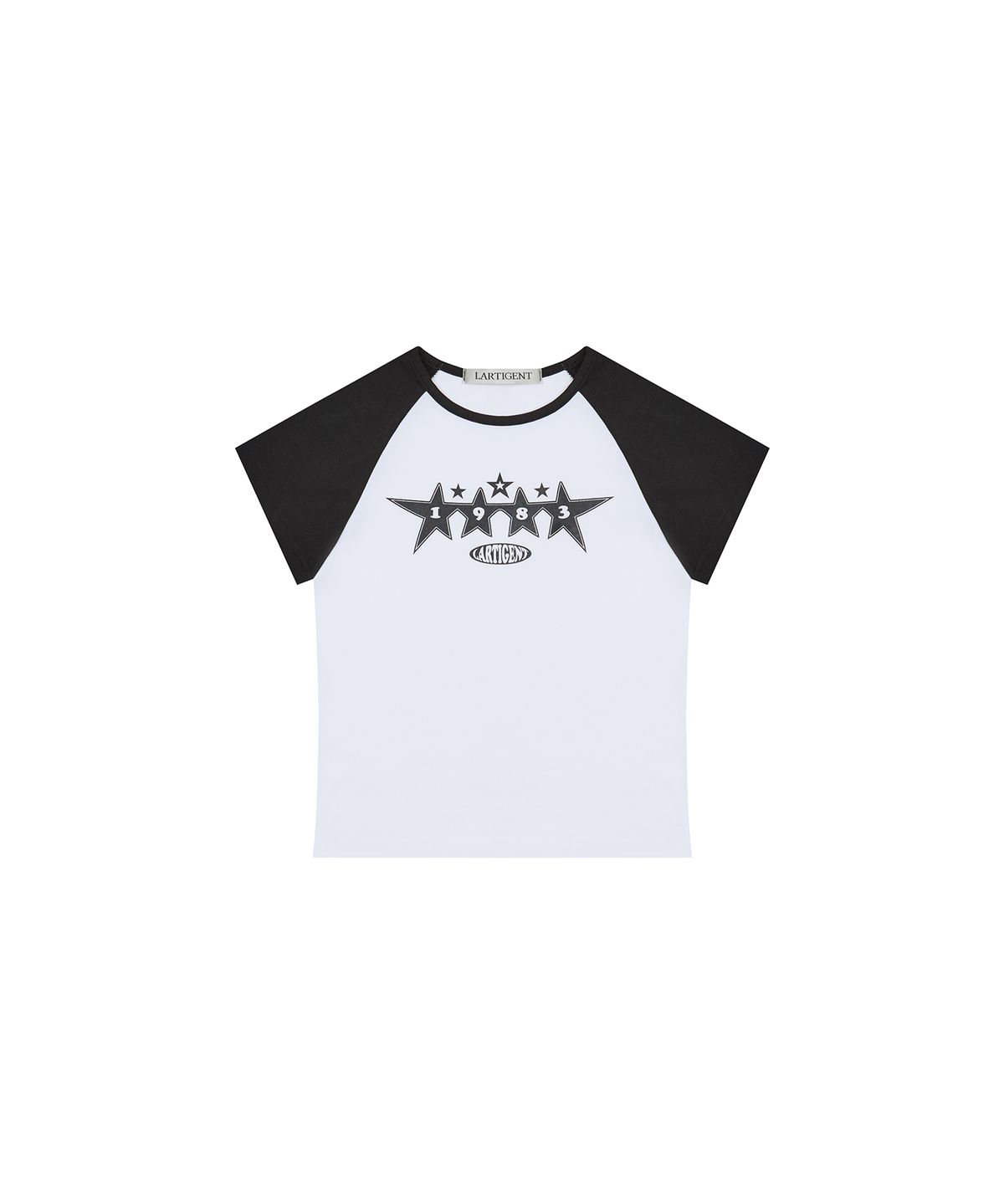 라티젠(LARTIGENT) L17 STAR CROP T-SHIRT(3COLOR)
